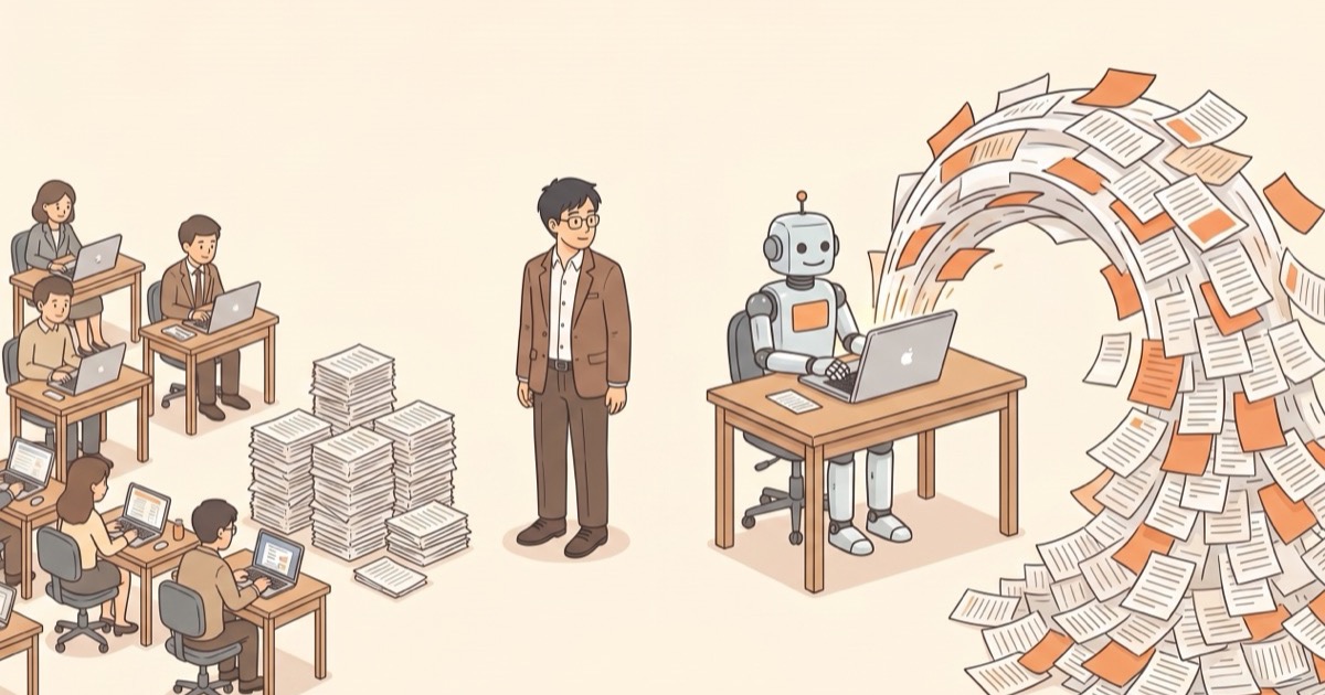 人を集めても、この量は出せませんでした